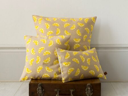 Coussin citrons